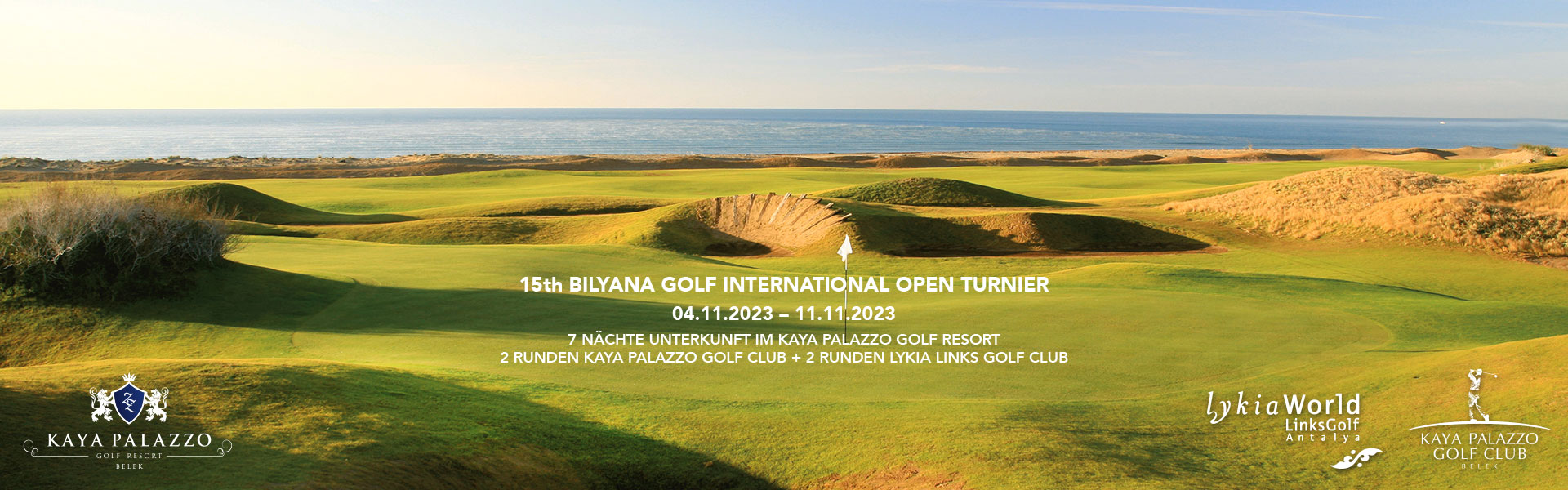 Bilyana Golf - 15. BILYANA GOLF INTERNATIONALES TURNIER